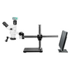 2.0 Megapixels 6.7-45X CMOS LED Light Boom Stand Trinocular Zoom Stereo Microscope SZ02060433