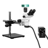 2.0 Megapixels 6.7-45X CMOS UV FREE LED Light Boom Stand Trinocular Zoom Stereo Microscope SZ02060435