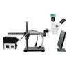 2.0 Megapixels 6.7-45X CMOS UV FREE LED Light Boom Stand Trinocular Zoom Stereo Microscope SZ02060437