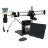 1-6X 2.0 Megapixels CMOS UV FREE LED Light Dual Arm Stand Video Zoom Microscope MZ02110503
