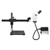 6.7-45X UV FREE LED Light Ball Bearing Boom Stand Binocular Zoom Stereo Microscope SZ02061423