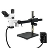 6.7-45X UV FREE LED Light Ball Bearing Boom Stand Trinocular Zoom Stereo Microscope SZ02061434