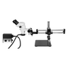 6.7-45X UV FREE LED Light Dual Arm Stand Binocular Zoom Stereo Microscope SZ02060523