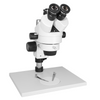 7X-45X Widefield Zoom Stereo Microscope, Trinocular, Post Stand (Height 280mm)