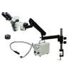 3.35-45X LED Light Flexible Arm Binocular Zoom Stereo Microscope SZ02060725