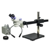 3.5-30X LED Light Ball Bearing Boom Stand Binocular Zoom Stereo Microscope SZ02080445