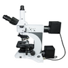 50-1000X HH Dual Illuminated Light XY Stage Travel Distance 75x50mm Trinocular Transmitted/Reflected Metallurgical Microscope MT13010323
