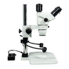 6.7-45X LED Light Post Stand Trinocular Zoom Stereo Microscope SZ02060238