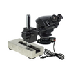 7-50X ESD Safe Gliding Base Stand Fluorescence Light Binocular Zoom Stereo Microscope SZ02090222
