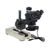 7-50X ESD Safe Gliding Base Stand Fluorescence Light Trinocular Zoom Stereo Microscope SZ02090232