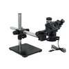 7-50X ESD Safe Boom Stand Fluorescence Light Trinocular Zoom Stereo Microscope SZ02090452