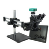 2.0 Megapixels 7-50X CMOS ESD Safe Dual Arm Stand Fluorescence Light Trinocular Zoom Stereo Microscope SZ02090553