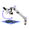 4-50X Pneumatic Arm Binocular Zoom Stereo Microscope SZ02030724