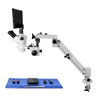 2.0 Megapixels 4-50X CMOS Pneumatic Arm Trinocular Zoom Stereo Microscope SZ02030756