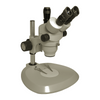 7X-45X Widefield Zoom Stereo Microscope, Trinocular, Post Stand (Height 240mm)