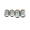 Infinity-Corrected Long Working Distance LM Plan Achromatic Dark Field Metallurgical Microscope Objective Lens Set 5X 10X 20X 50X