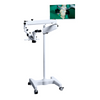 3.6X/5.4X/9X/14.4X/22.5X LED Coaxial Reflection Light Pneumatic Arm Floor Stand Trinocular Parallel Multiple Power Operation Surgical Microscope SM51040192