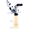 3.6X/5.4X/9X/14.4X/22.5X LED Coaxial Reflection Light Pneumatic Arm Floor Stand Trinocular Parallel Multiple Power Operation Surgical Microscope SM51040192