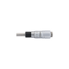 0-0.50″ Mechanical Micrometer Head Graduation 0.001″ 0.5" Flat Mechanical Micrometer Head (Thimble Diameter: Dia. 13mm, Reverse Reading) Mitutoyo-148-831