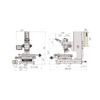 20-1000X LED Dual Illuminated Light XY Stage Travel Distance 200x170mm Measuring Microscope (Bright Field, Measuring Range: 200x170, Z-Axis Measurement) Mitutoyo-176-878-10