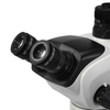 6.6X-51X Widefield Zoom Stereo Microscope, Trinocular, Track Stand