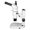 8X-80X Widefield Parallel Zoom Stereo Microscope, Trinocular, Track Stand + Single Port Photo/Video Beam Splitter, Compensating 20° Viewing Angle