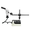 8-65X Halogen Light Boom Stand Binocular Parallel Zoom Stereo Microscope PZ02040424