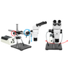 8-65X Halogen Light Boom Stand Trinocular Parallel Zoom Stereo Microscope PZ02040435