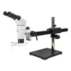 8-65X Ball Bearing Boom Stand Fluorescence Light Binocular Parallel Zoom Stereo Microscope PZ02080225