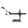 8-65X Ball Bearing Boom Stand Fluorescence Light Binocular Parallel Zoom Stereo Microscope PZ02080225