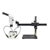 8-65X Ball Bearing Boom Stand Halogen Light Binocular Parallel Zoom Stereo Microscope PZ02080262