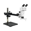 8-65X Ball Bearing Boom Stand Fluorescence Light Binocular Parallel Zoom Stereo Microscope PZ02080245