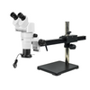 8-80X LED Light Ball Bearing Boom Stand Binocular Parallel Zoom Stereo Microscope PZ02080249