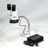 8X 8X/16X LED Light Gooseneck Stand 8X/16X Binocular Fixed Power Stereo Microscope FS02050123