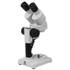 20X Widefield Portable Stereo Microscope 45° Viewing Angle, LED Top Light for Hobbyists, Collectors, Beginners