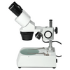 20X/40X Widefield Forward Binocular Stereo Microscope Dual Light Post Stand