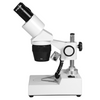 10X/30X Widefield Stereo Microscope, Binocular, Post Stand, LED Top Light (360° Rotatable Head)