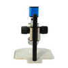 0.65-4.5X Industrial Inspection 3D Video Microscope + HDMI Digital Camera, Track Stand