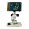 0.65-4.5X Industrial Inspection 3D Video Microscope + LCD Display Digital Camera, Track Stand