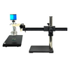 0.65-4.5X Industrial Inspection 3D Video Microscope + HDMI Digital Camera, Gliding Stand