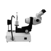 6.7X-45X Professional Jewelry Gem Stereo Zoom Microscope, LED Light, Horizontal Oil-Immersed Gem Stand