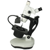 6.7X-45X Professional Jewelry Gem Stereo Zoom Microscope, Trinocular, Fluorescent/Halogen Light, Dark Field