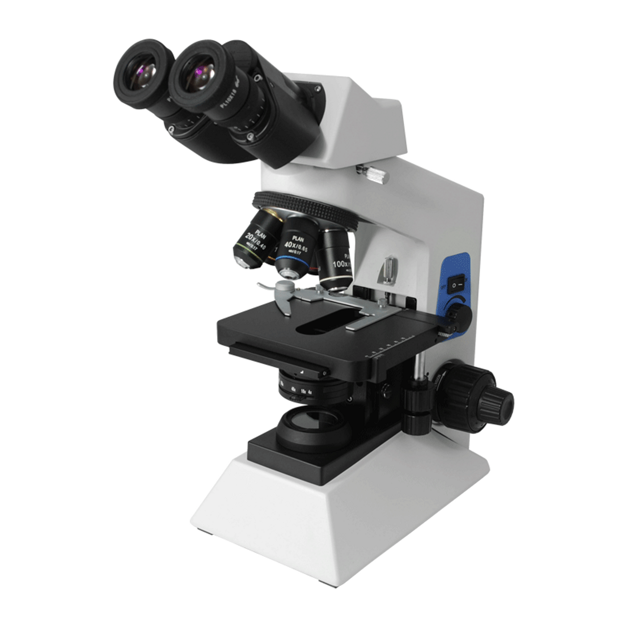 4X 10X 40X 100X Microscope Objective Lens Achromatic Objective Laboratory Biological  Microscope Parts Tube Length 160mm