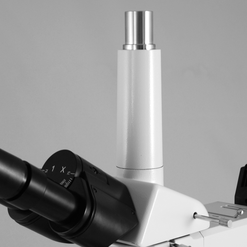 40X400X Metallurgical Microscope, Trinocular, Halogen Light, Bright Field View Solutions