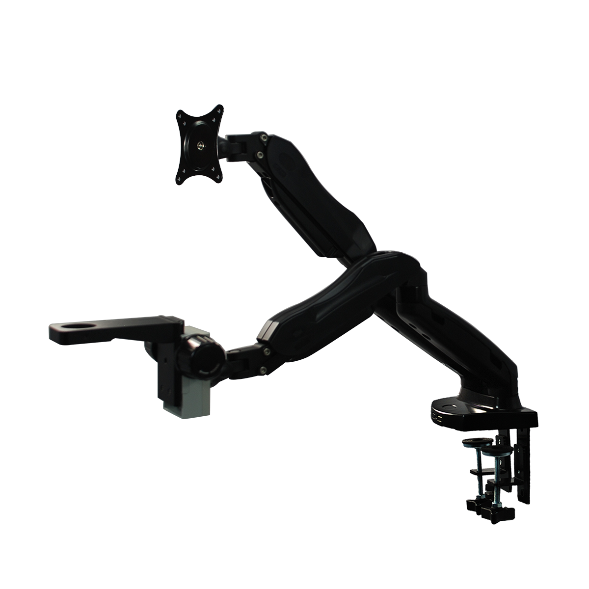 Dual Pneumatic Articulating Arm Clamp Stand for Stereo Microscopes ...