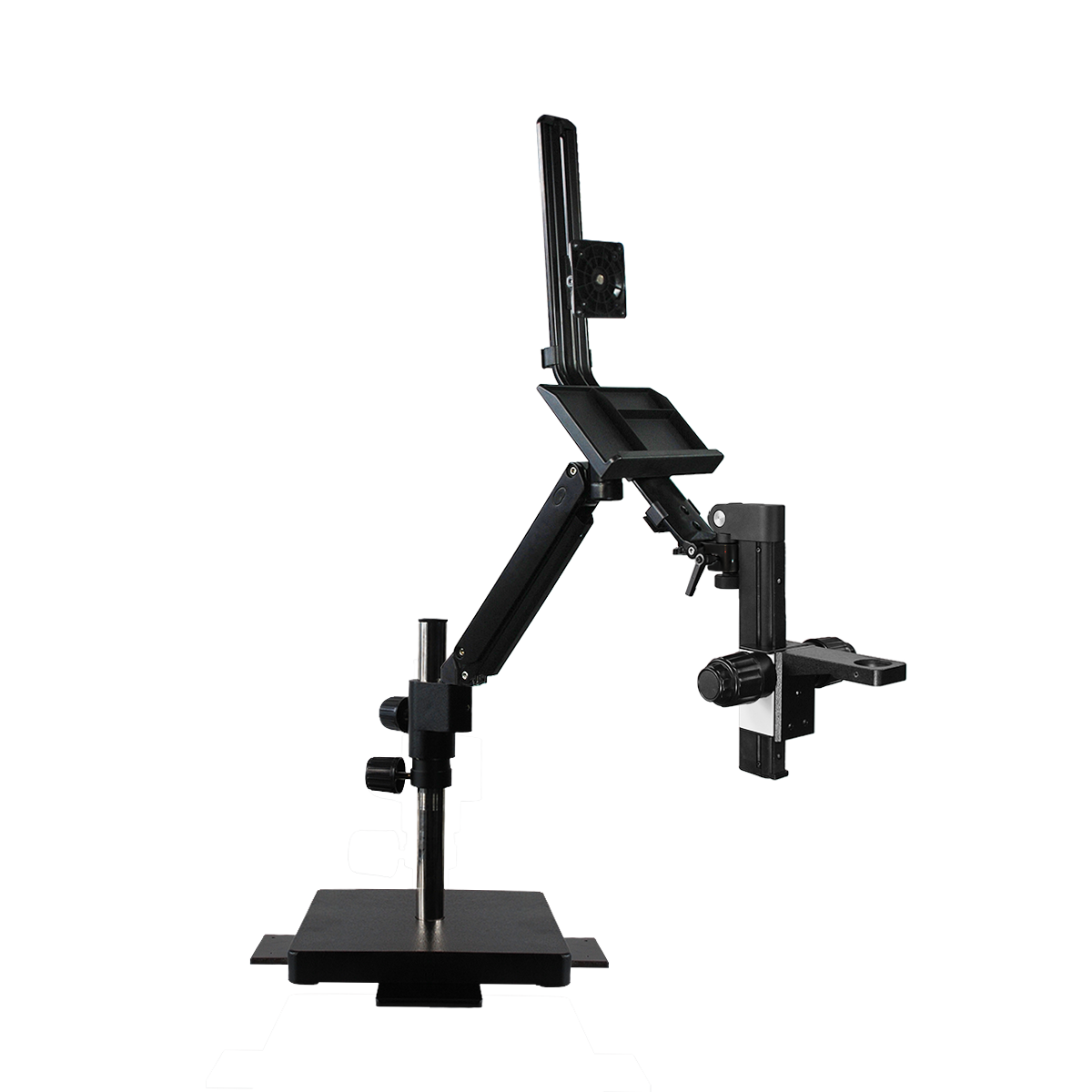 Pneumatic Articulating Arm Center Post Boom Stand for Stereo ...