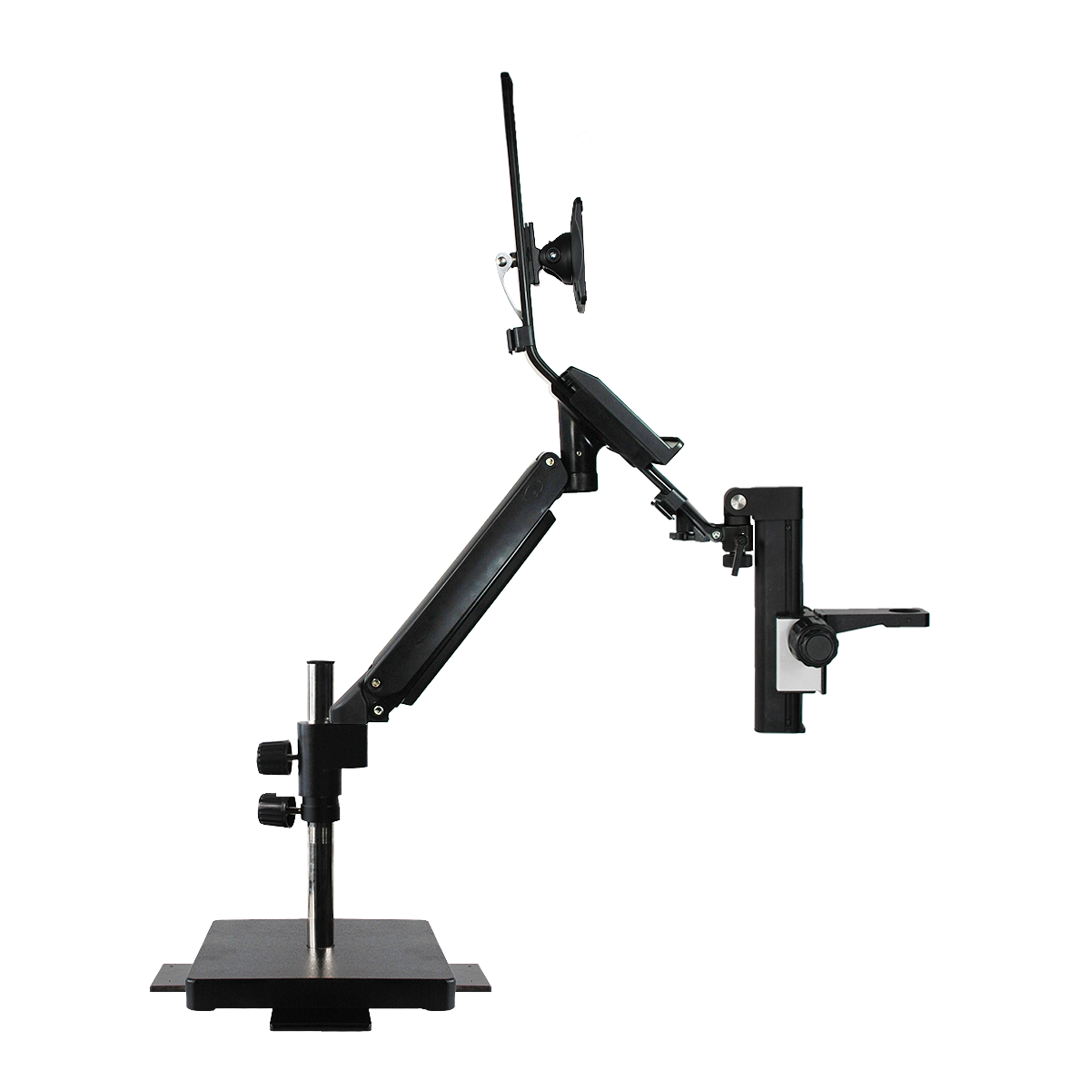 Pneumatic Articulating Arm Center Post Boom Stand for Stereo ...