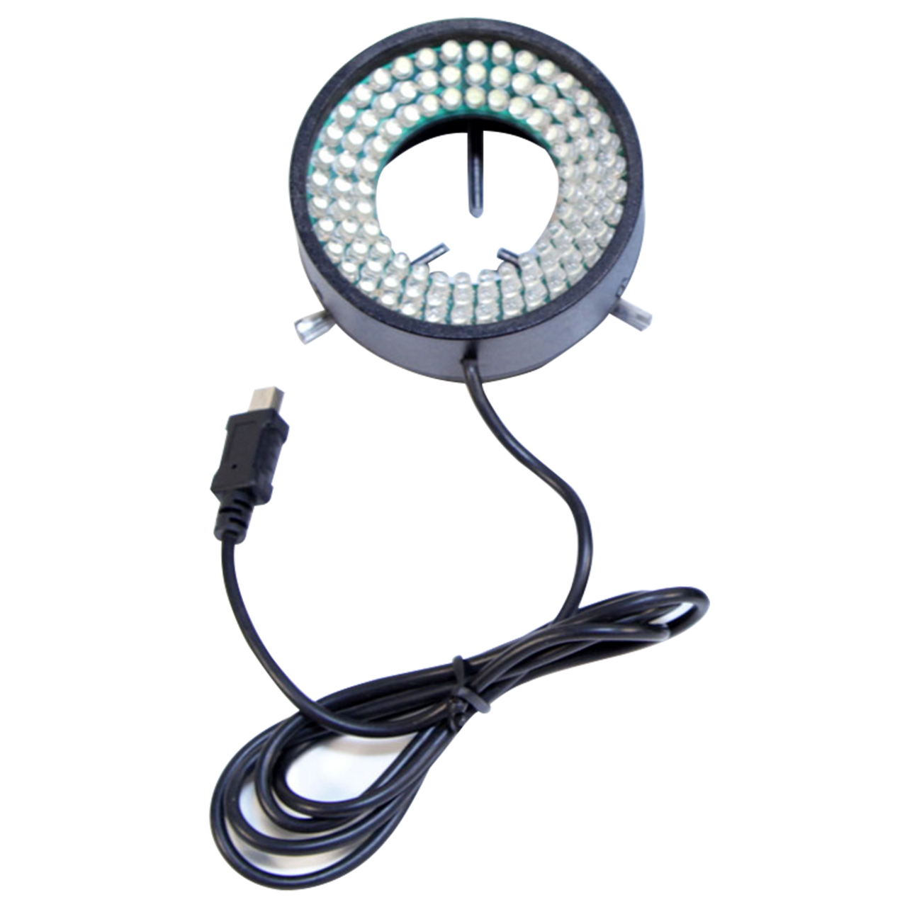 96 Led Microscope Ring Light With Four Zone Quadrant Control 50mm 4w View Solutions Microscope 