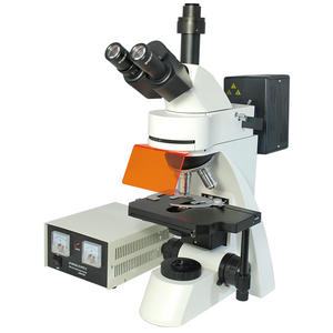 40X-1000X Fluorescence Microscope, Trinocular, Dual Light MH FM14030303