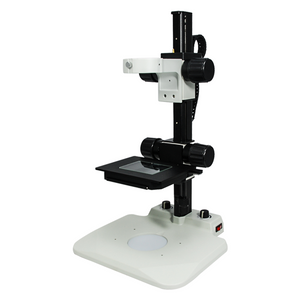 Microscope Track Stand, 76mm Coarse Focus Rack, Coarse Focus XY Stage, LED Light Base